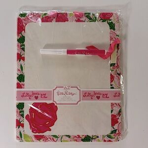 NWT Lilly Pulitzer Delta Zeta DZ White Board